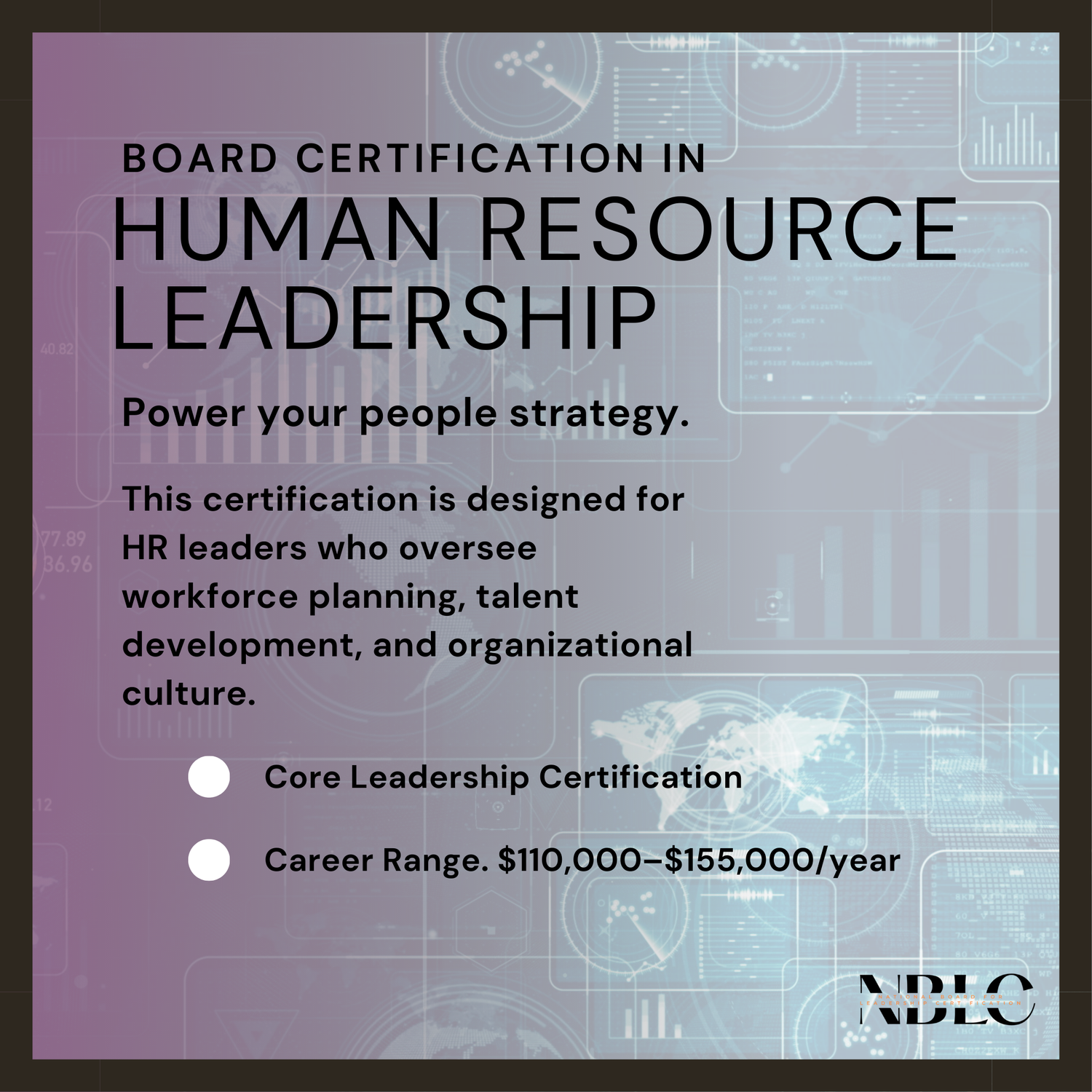 Board-Certification. Human Resources Leadership