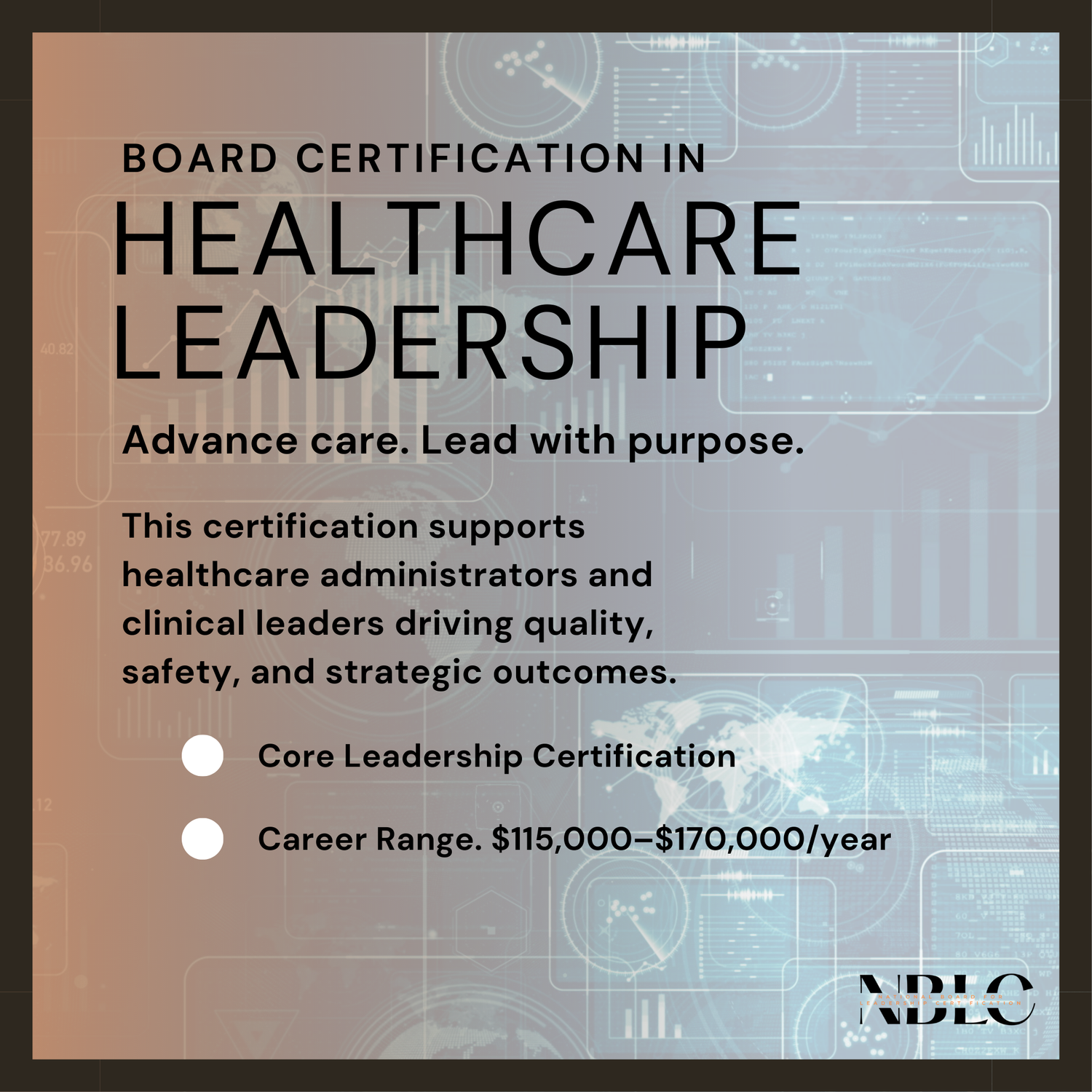 Board-Certification. Healthcare Leadership